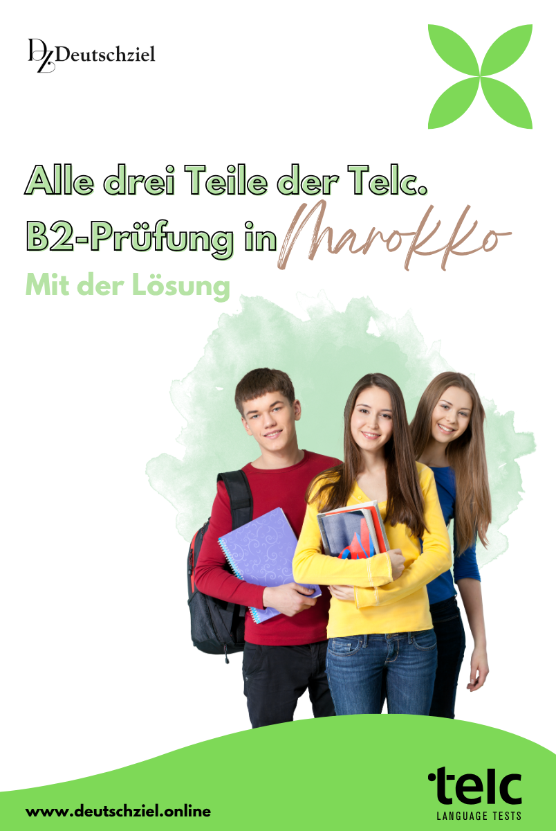 Telc. B2-Prüfung Alle Teil 3 Mit der Lösung